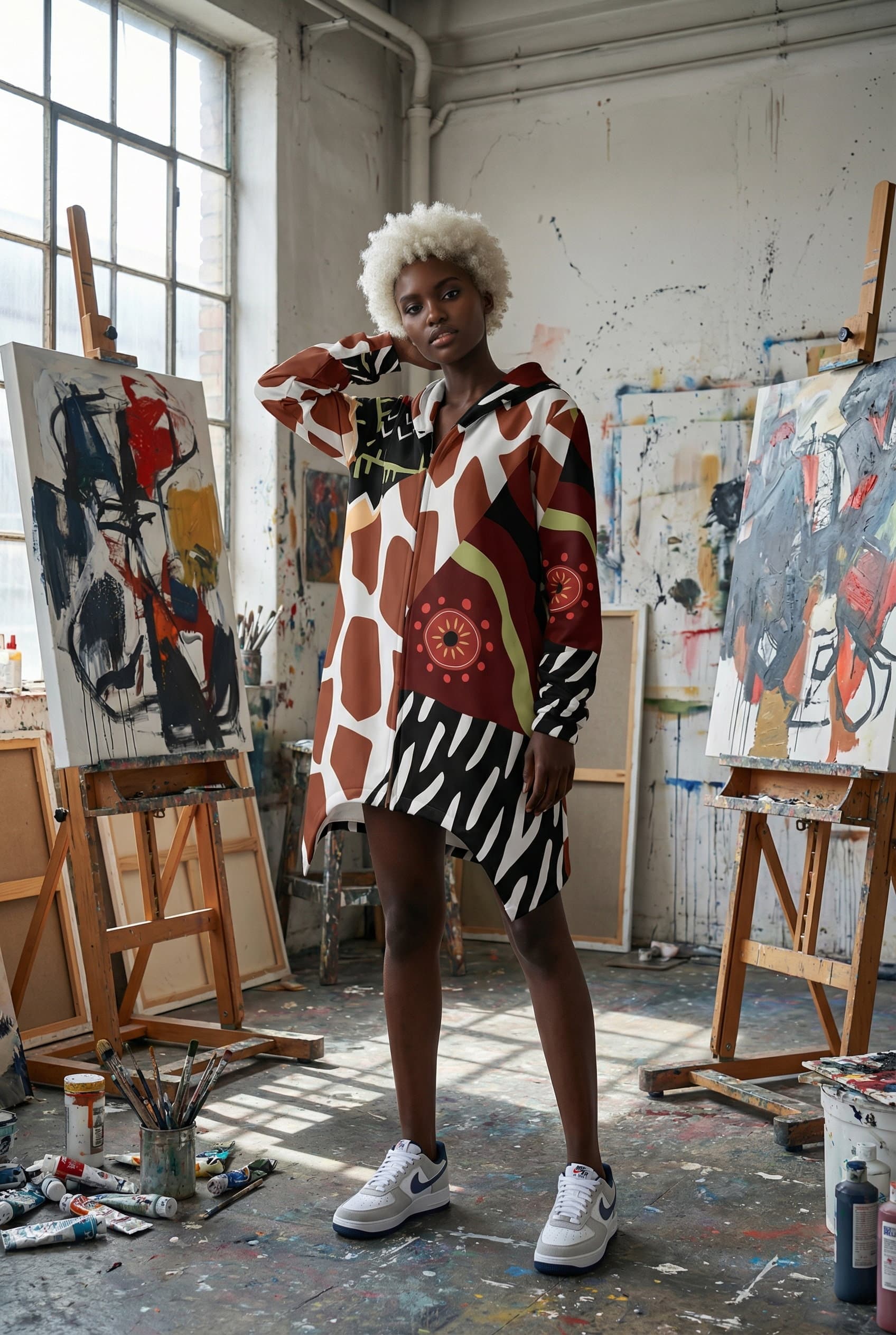 KI-generiertes Modefoto von Shoodio 9